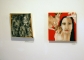 right: Johana Černá_Sphynx_30 x 30 cm_2010_left: Graeme McKinnon_Ross as a Child at Grandma's House_28 x 28 cm_2007